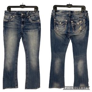 Miss me Mid Rise Boot Cut Jeans